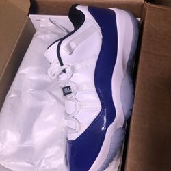 Jordan 11 Low White Concord SZ 8.5M