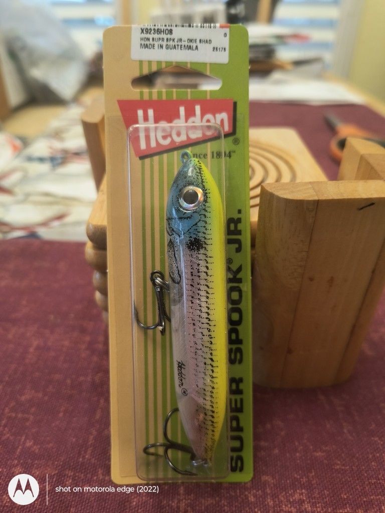 Fishing HEDDON SUPER SPOOK JR