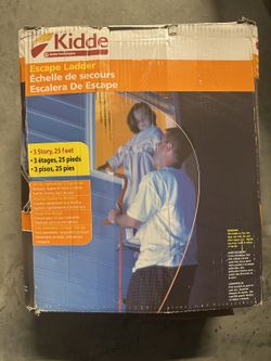 Kidde 3 Story Fire Escape Ladder, 25 ft (KL-3S)