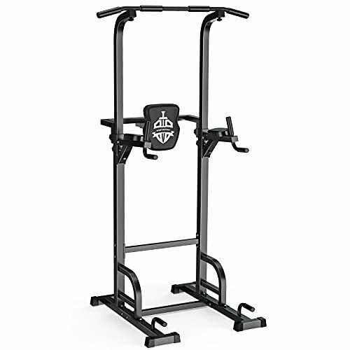 CITYBIRDS Power Tower Dip Station Pull Up Bar for Home Gym Strength Training Workout Equipment 
