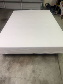 Queen Box Spring with Bed Frame