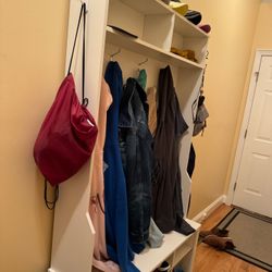 Coat And Shoe Storage