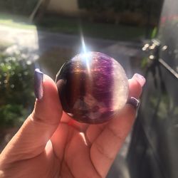 Fluorite Crystal Sphere
