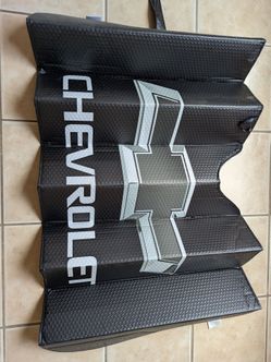 Windshield shade for Chevy