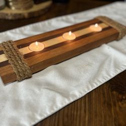 Rustic Tealight Candle Holder