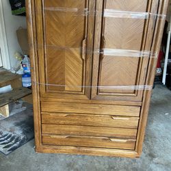 Free Wooden Armoire 