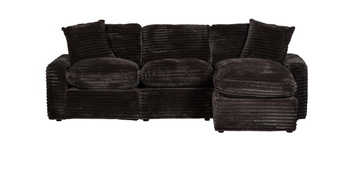 Brown Reclining Sectional Couch