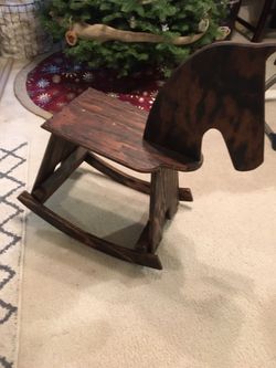 Decorative rocking horse