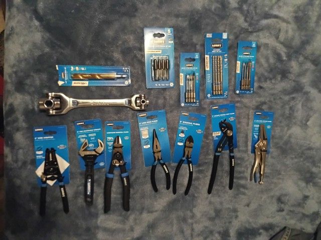 Hart Hand Tools/Drill Bit Bundle NWT