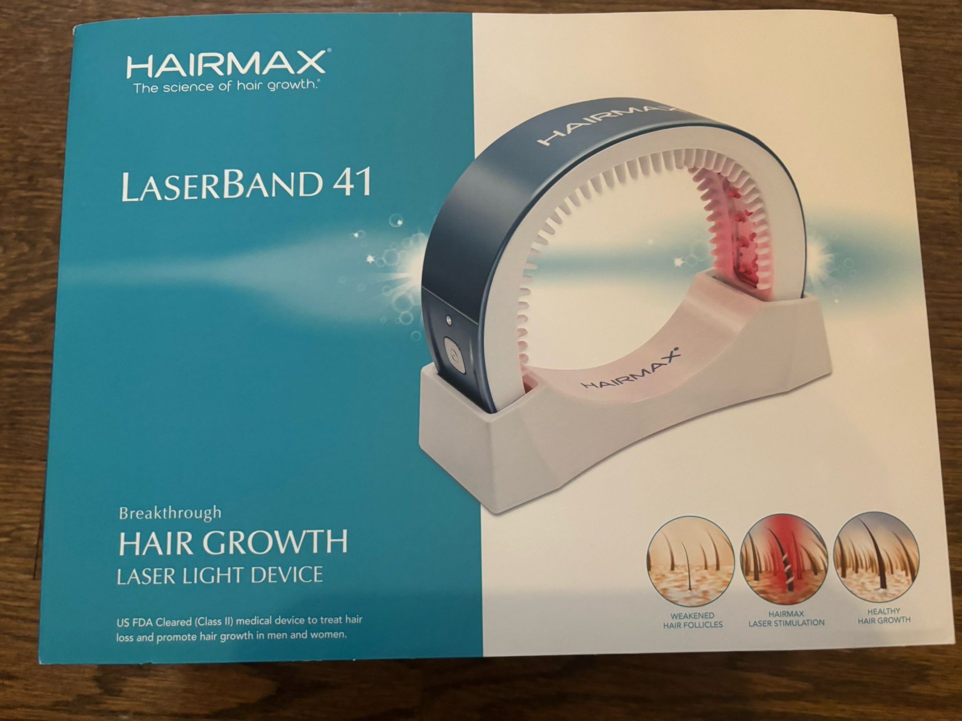 Hairmax Laser Band 41 Hire Growth Red light Therapy