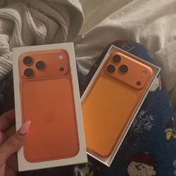Iphone 17 pro max orange