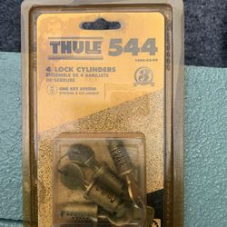 Thule 544 4 Lock Cylinders With Keys.