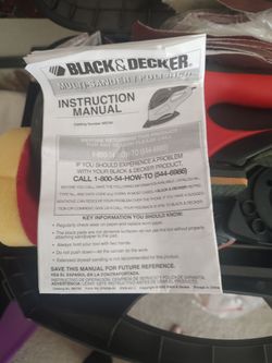 Black & Decker polisher sander
