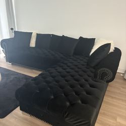 Black Sectional