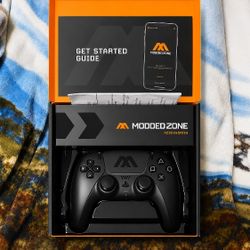 MODDEDZONE MIDNIGHT BLACK EXTREME PS5 SMART PRO CUSTOM MODDED CONTROLLER *Brand New*