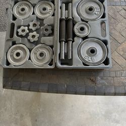 Chrome Travel Weight Set