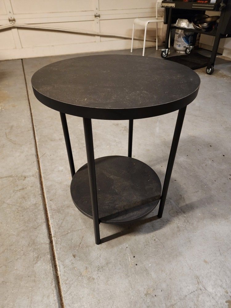 Black End Table