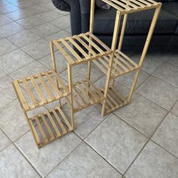 Plant pot Stand Bamboo Stand / Plant Holder 
