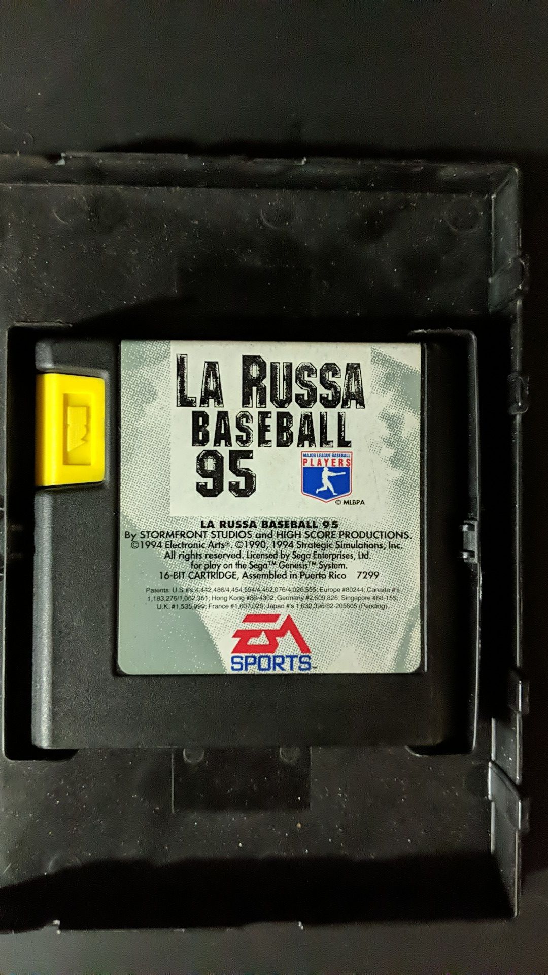 Sega Genesis La Russa Baseball 95