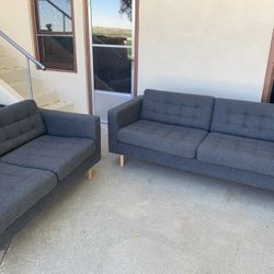 IKEA Morabo Sofa And Loveseat 