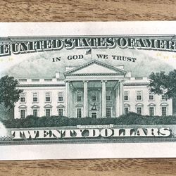 Four Twenty Dollars With Matching Numbers 