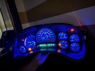 Gm custom cluster LEDs
