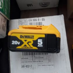 New Dewalt Battery