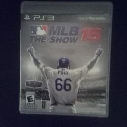 PS3 MLB THE SHOW 15