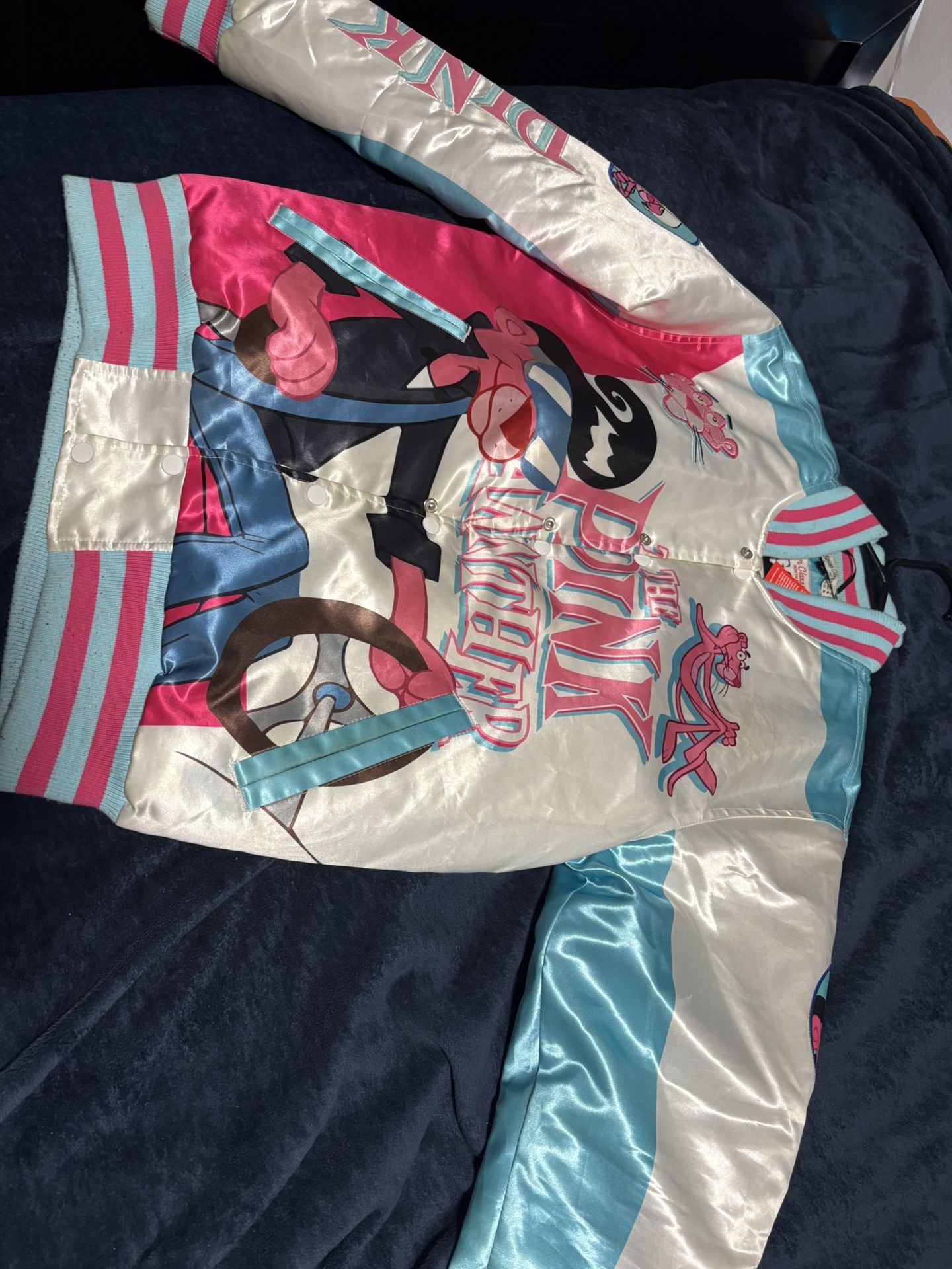 Pink Panther Varsity Jacket