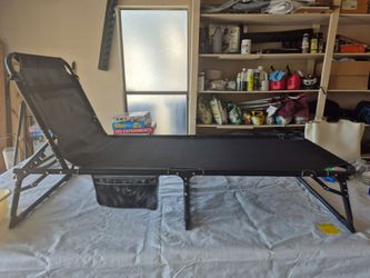 Folding Outdoor Lounge Chair Cot