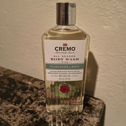 Cremo Body Wash, Silver Water & Birch