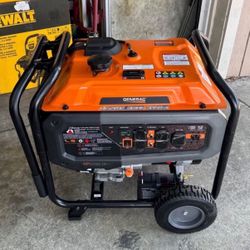 Generac 8125/6500-Watt Dual Fuel Portable Generator, Easy-To-Use Electric Start and Cord Included