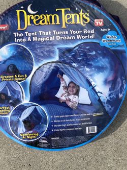 NEW -2-DREAM TENTS “WINTER WONDERLAND”