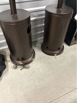 Outside propane heater