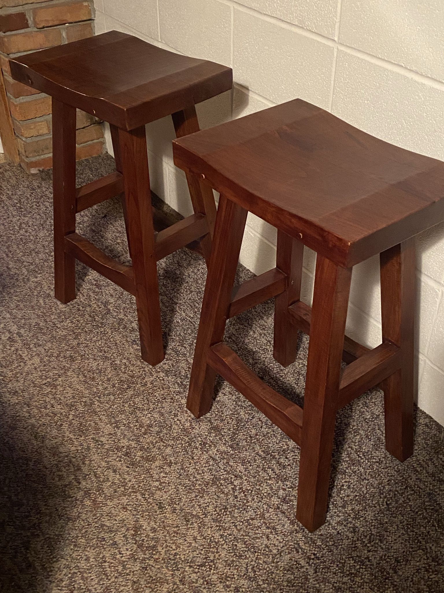 Teak Counter Stools