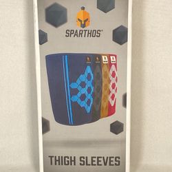 Sparthos Thigh Compression Sleeves Support 1-pair  Size XL - Black