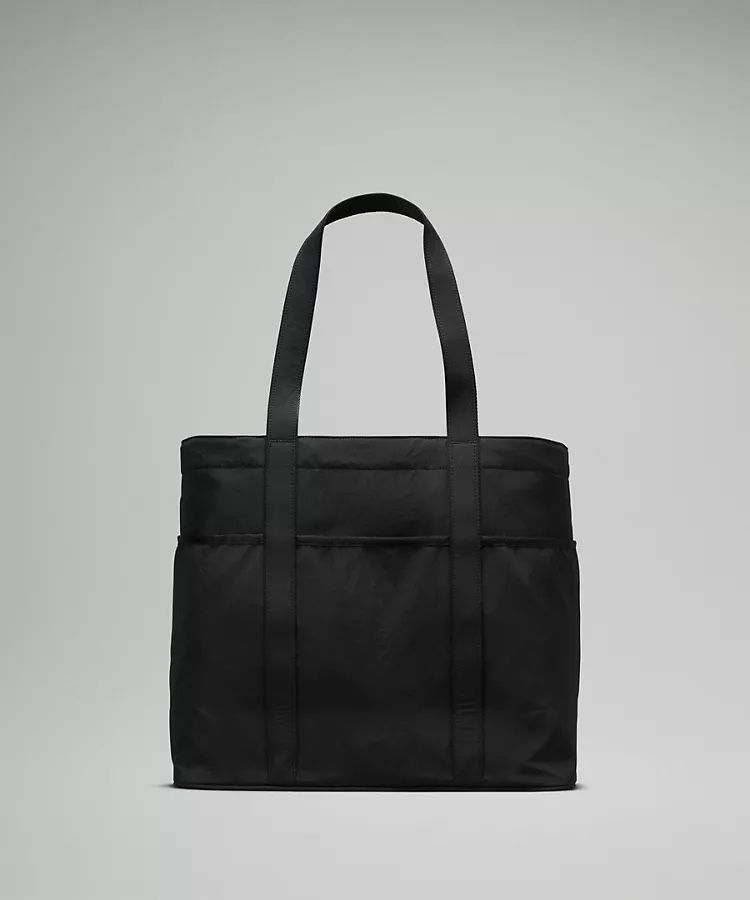 Lululemon Daily Multi-Pocket Tote Bag 20L, Black