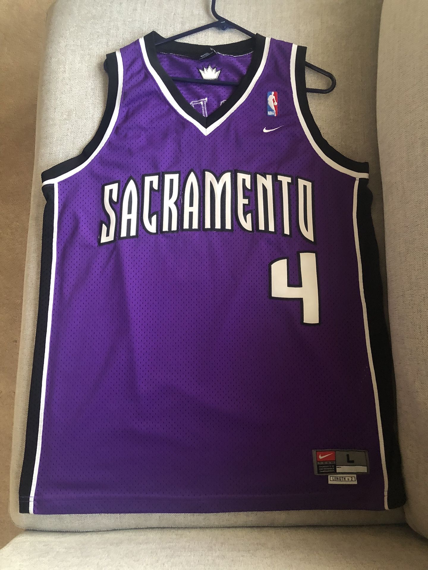 Chris Webber Sacramento Kings Jersey Size L