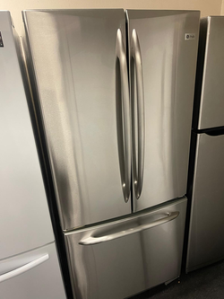 GE 3-Door French Door Refrigerator Stainless Steel
