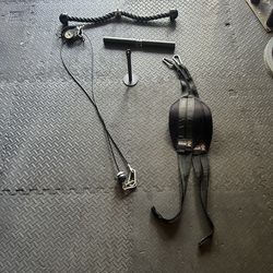 Gym Accessories Bundle – Landmine, Plate Tree, Attachments