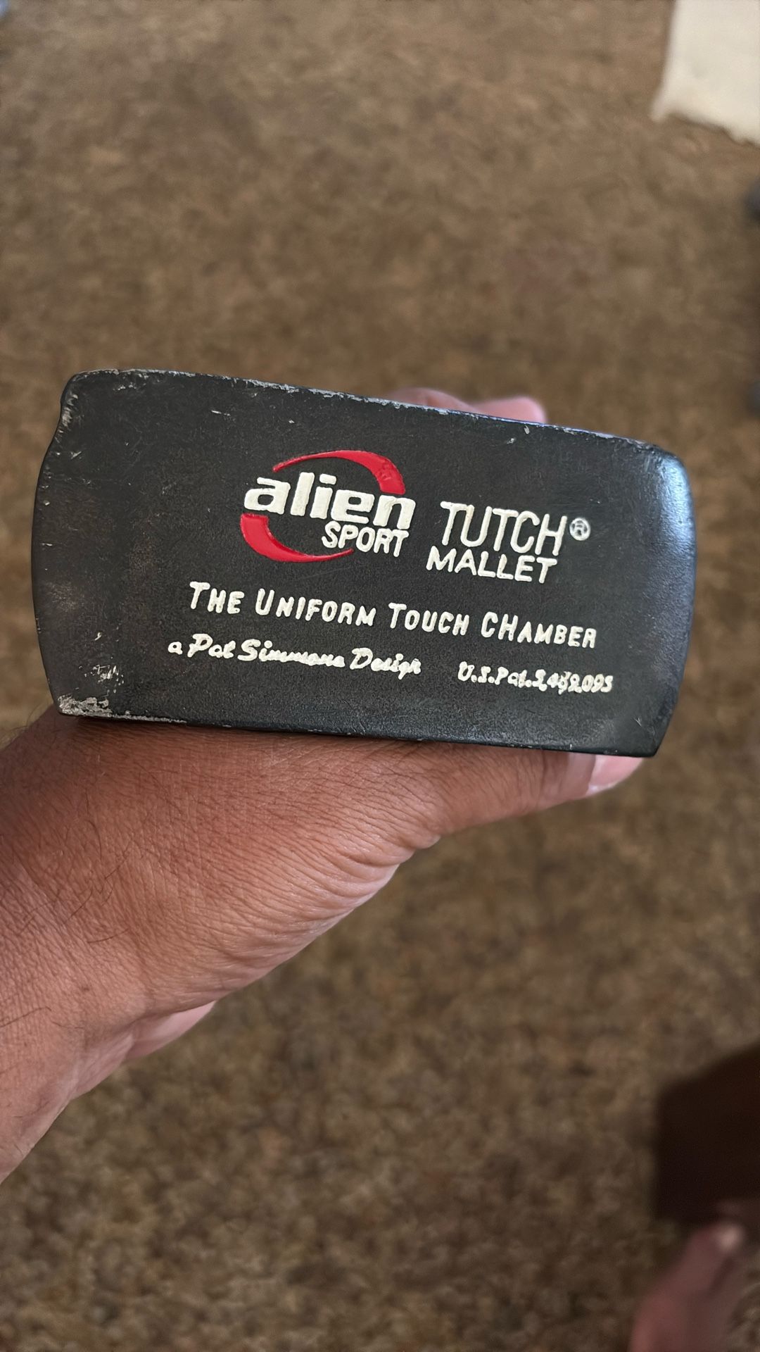 Alien Sport Tutch Mallet Putter 35 “Graphite