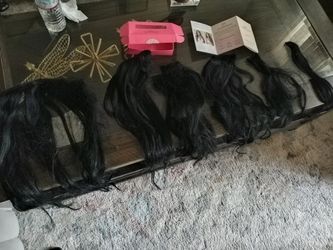 Extension hair natural
