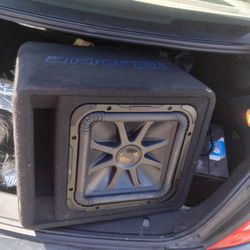 SUBWOOFER KICKER L7 12 WITH BOX PORTED 