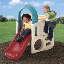 NEW!!! Step2 Panda Climber | Outdoor Toddler Activity Playset, Tan/Red/Yellow/Blue