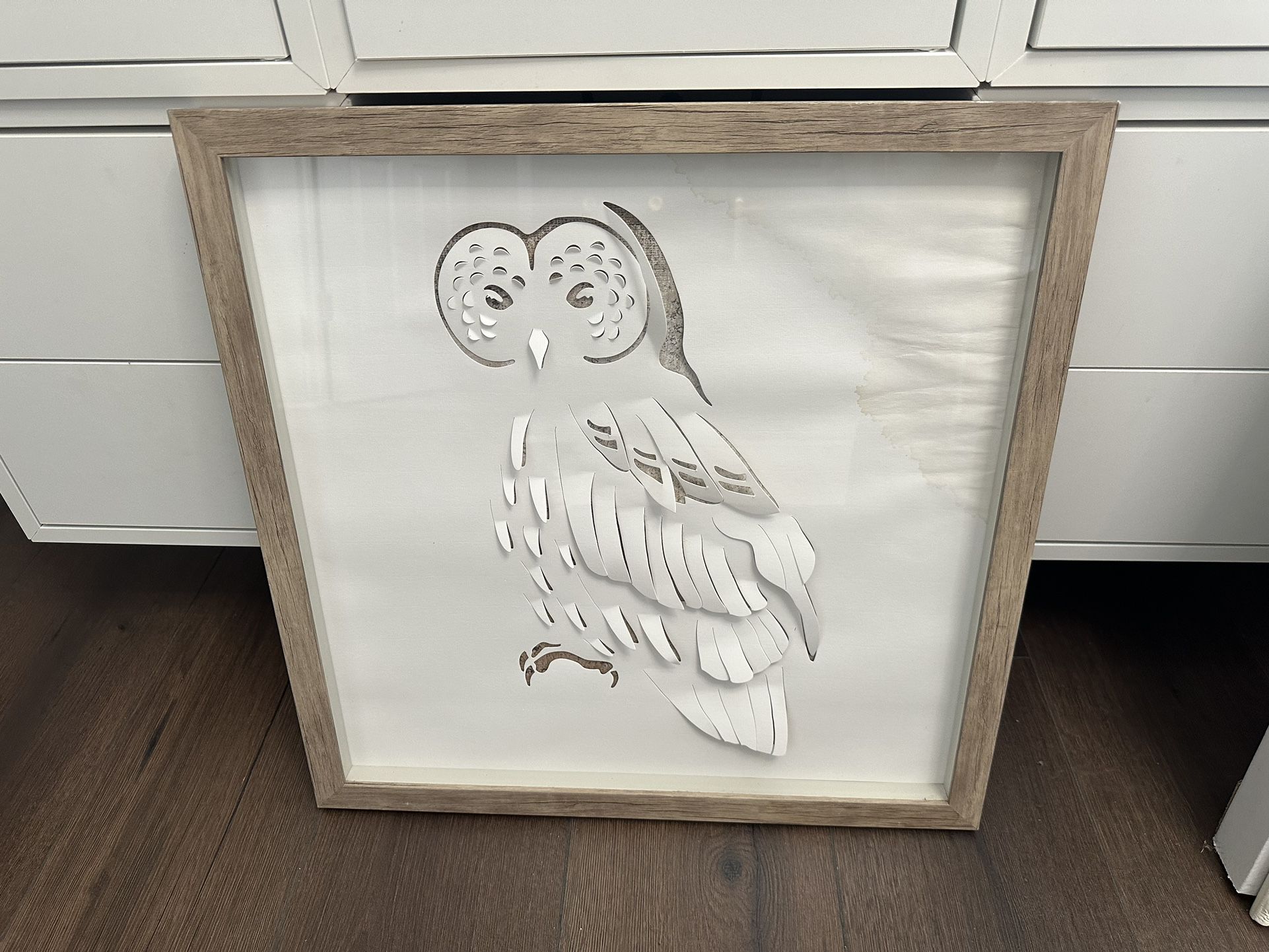 Owl Art Frame 