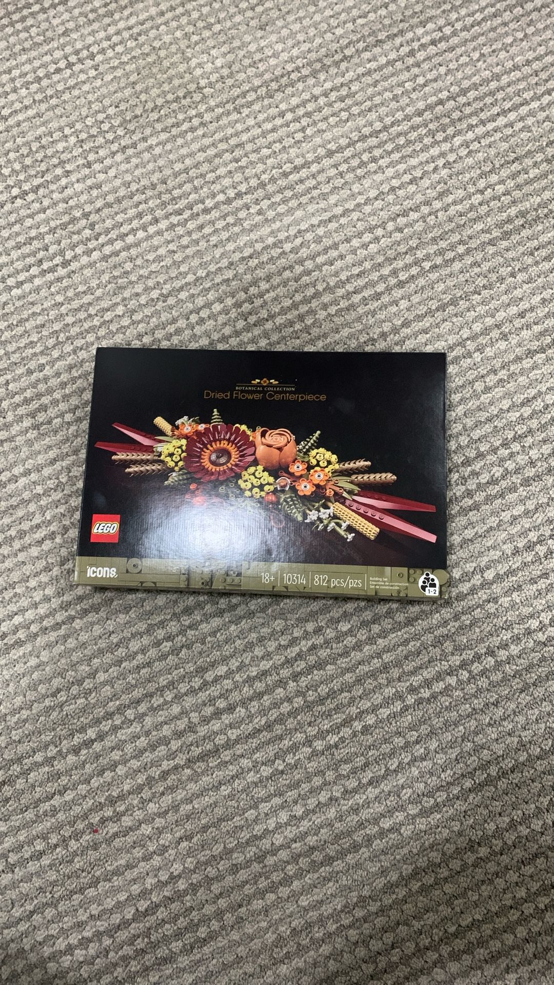 Lego Dried Flower Centerpiece