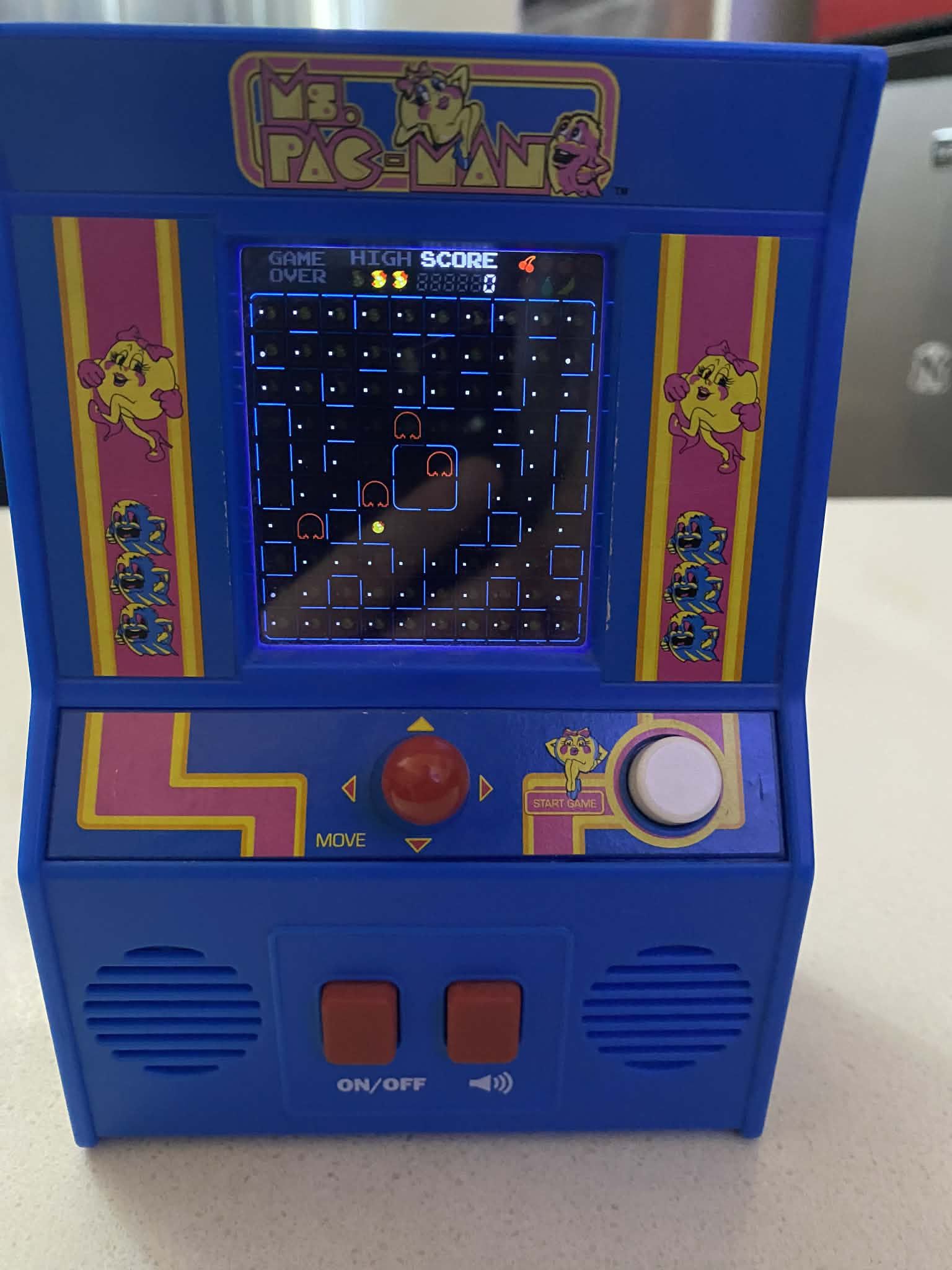 Ms Pac-Man Handheld Game