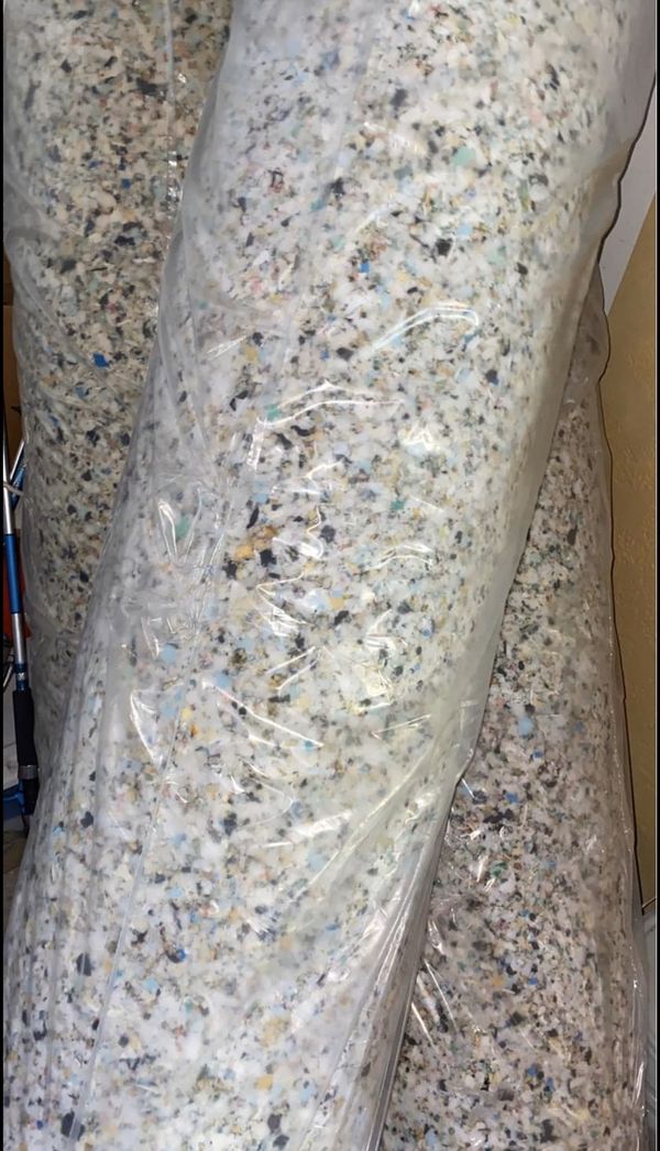 Two brand new rolls of carpet pad 30 square yards each. for Sale in