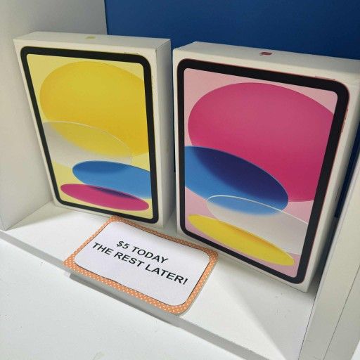 Apple IPad 11 Inch A16 Chip Tablet New - Pay $5 DOWN AVAILABLE - NO CREDIT NEEDED