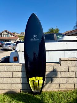 Hula Wave 6’6” Fish Surfboard – 21” Wide – Thruster w/ Fins